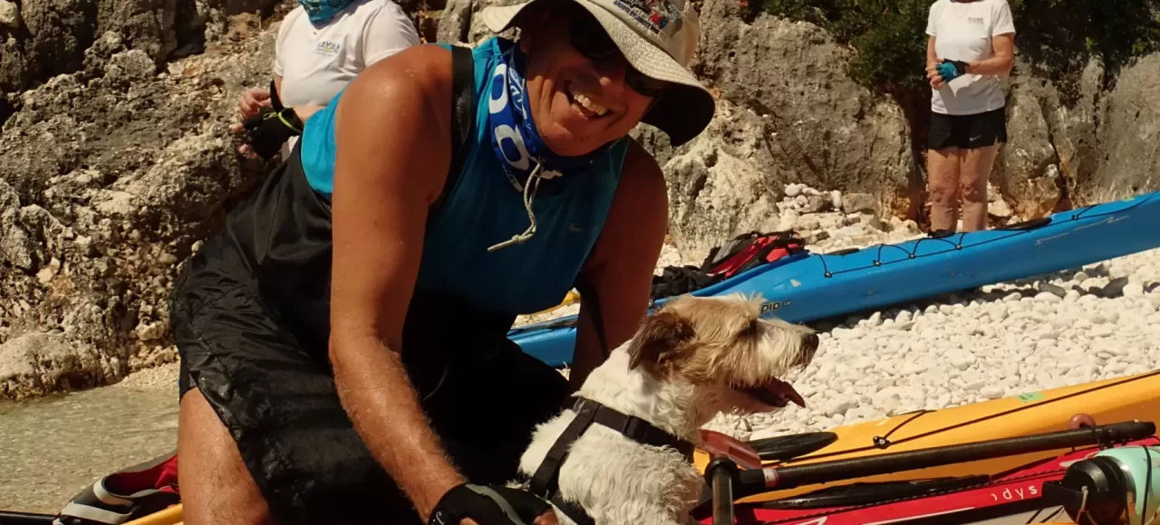 sea kayaking in Greece