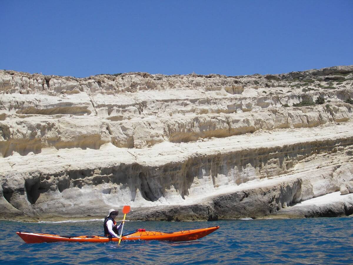 Crete Sea kayak tour